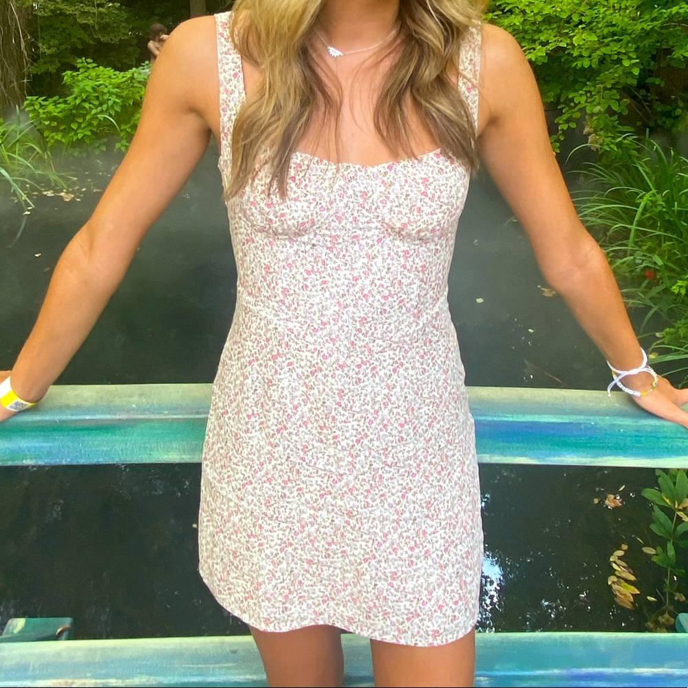 Sky to the Moon Floral Dress